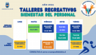 Calendario semanal, talleres recreativos 2024