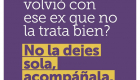 Tu amiga volvió con el ex que la trata mal... no la dejes sola